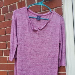 Gap Slong Sleeve Maternity Shirt